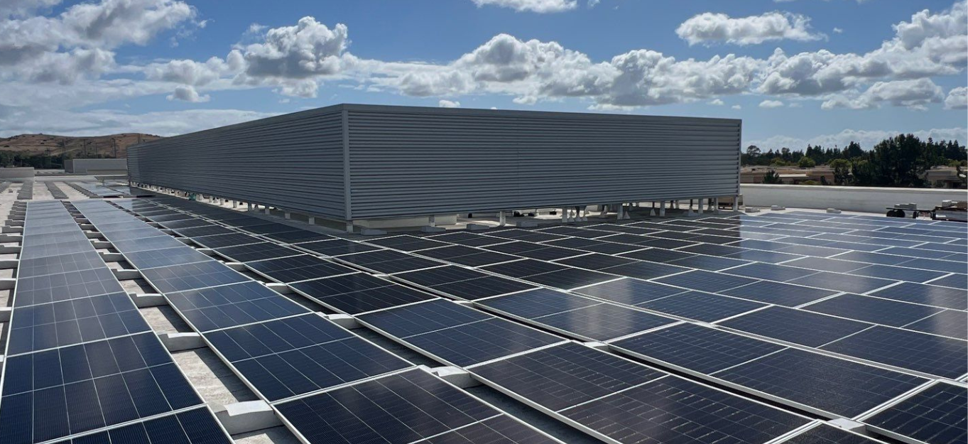 Solar Array on Factory