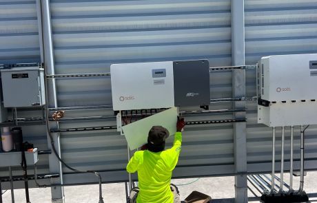 Hoag Solar Inverter Install 2 Hoag Solar Inverter Install