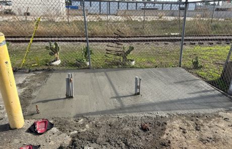 BESS Pad Pour at US Motor Works